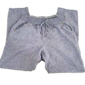 Guess Loose Trousers Side Pocket Drawstring Pants Size L